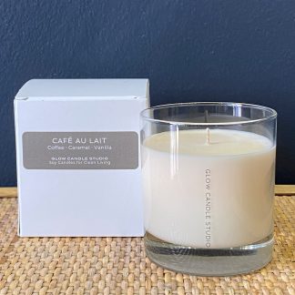 Glow Candle Studio Signature Glass - CAFE AU LAIT