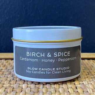 Glow Candle Studio Travel Tin - BIRCH & SPICE