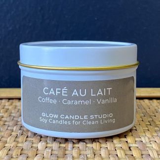 Glow Candle Studio Travel Tin - CAFE AU LAIT