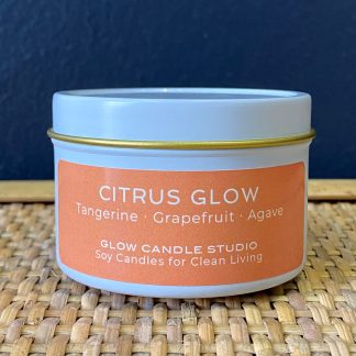 Glow Candle Studio Travel Tin - CITRUS GLOW