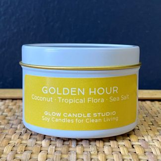 Glow Candle Studio Travel Tin - GOLDEN HOUR