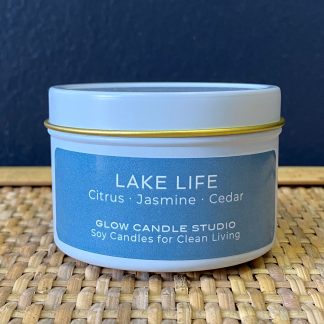 Glow Candle Studio Travel Tin - LAKE LIFE