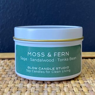 Glow Candle Studio Travel Tin - MOSS & FERN