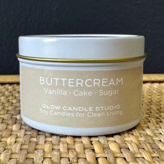 Glow Candle Studio Travel Tin - BUTTERCREAM